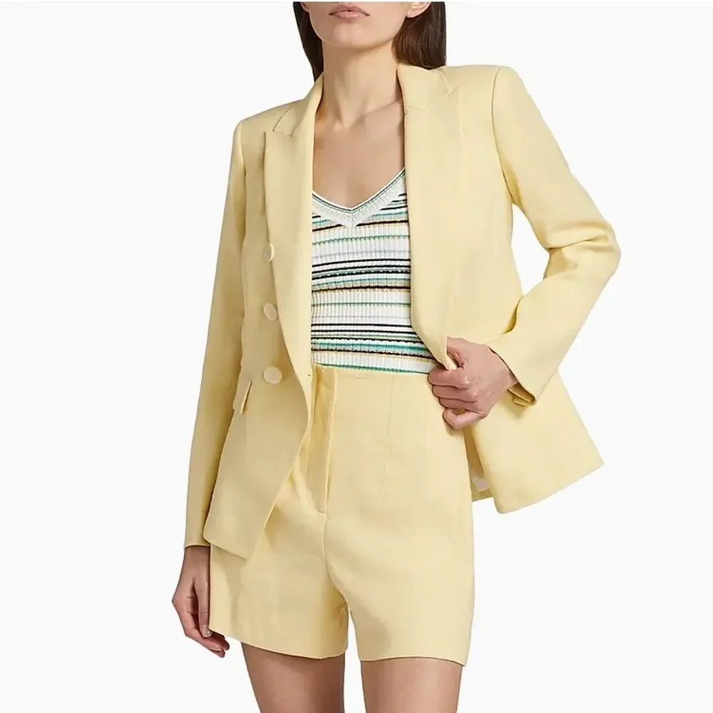Veronica Beard miller linen Dickey jacket